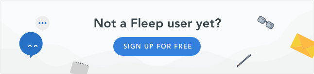 Fleep is a messenger for your teams and projects.