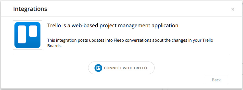 Trello integration